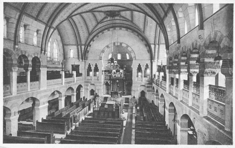 Synagoge Folkingestraat ca. 1925